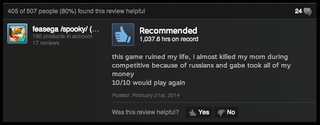 Illustration for article titled Counter-Strike: GO, As Told By Steam Reviews